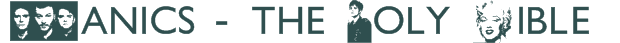Font Preview Image for Manics - The Holy Bible