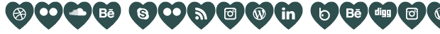 Font Preview Image for Love Social Media