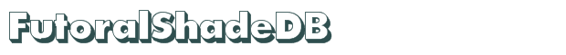 Font Preview Image for FutoralShadeDB