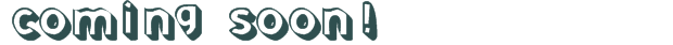 Font Preview Image for Coming Soon!