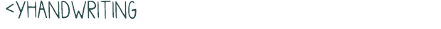 Font Preview Image for Myhandwriting