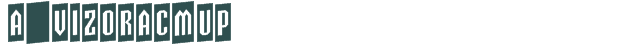 Font Preview Image for a_VizoraCmUp