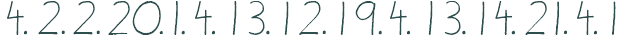 Font Preview Image for Illuminati Novice Cipher