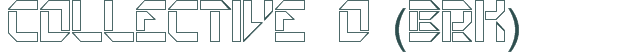 Font Preview Image for Collective O (BRK)